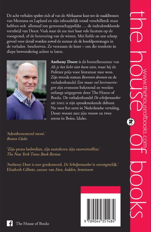 De schelpenzoeker achterkant