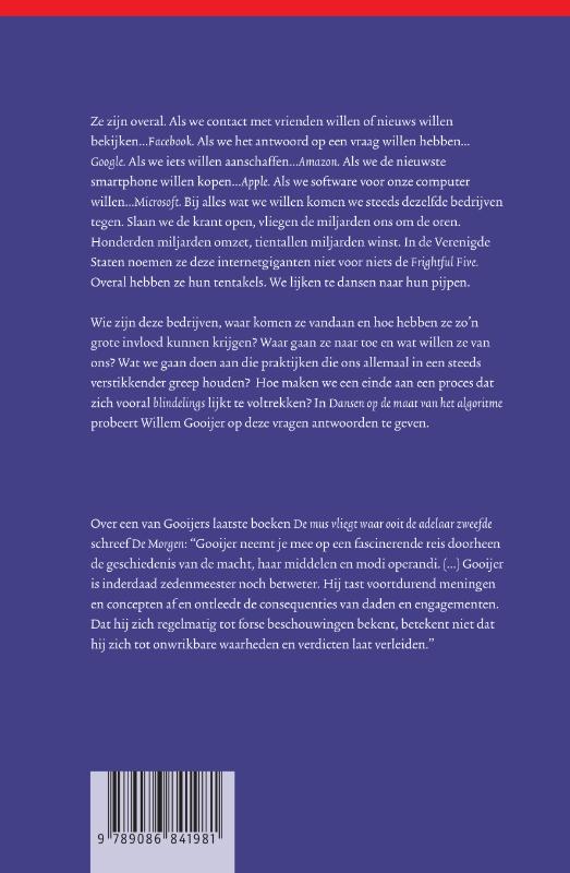 Dansen op de maat van het algoritme achterkant