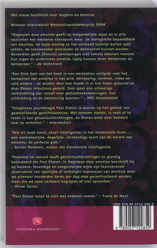 Gegrepen door emoties Gegrepen door emoties achterkant