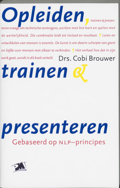 Cora Brouwer Opleiden, Trainen En Presenteren / Pm-reeks