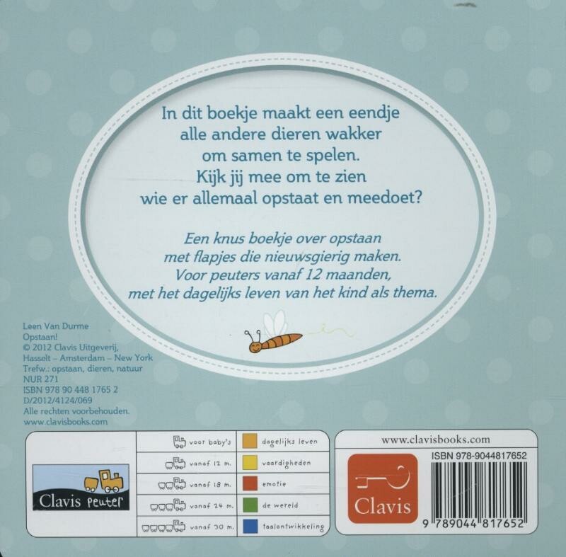 Opstaan! achterkant