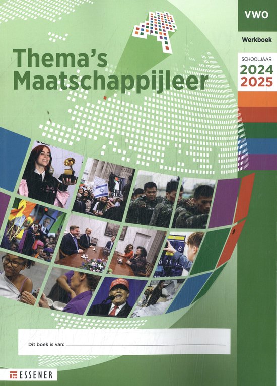Essener Thema's Maatschappijleer vwo 2024-2025 werkboek