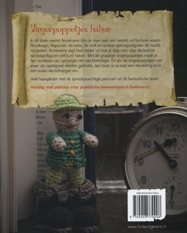 Vingerpoppetjes haken achterkant