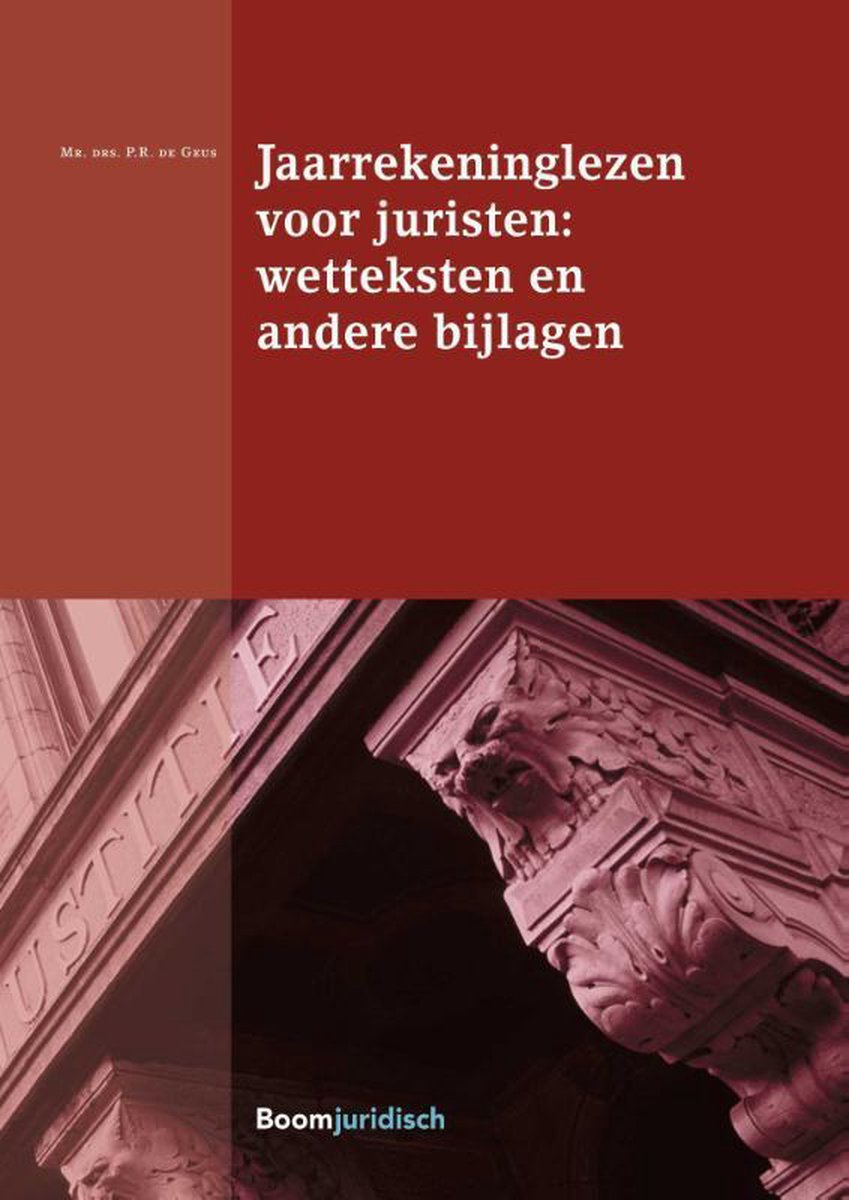 Jaarrekeninglezen voor juristen (set) / Boom Juridische studieboeken