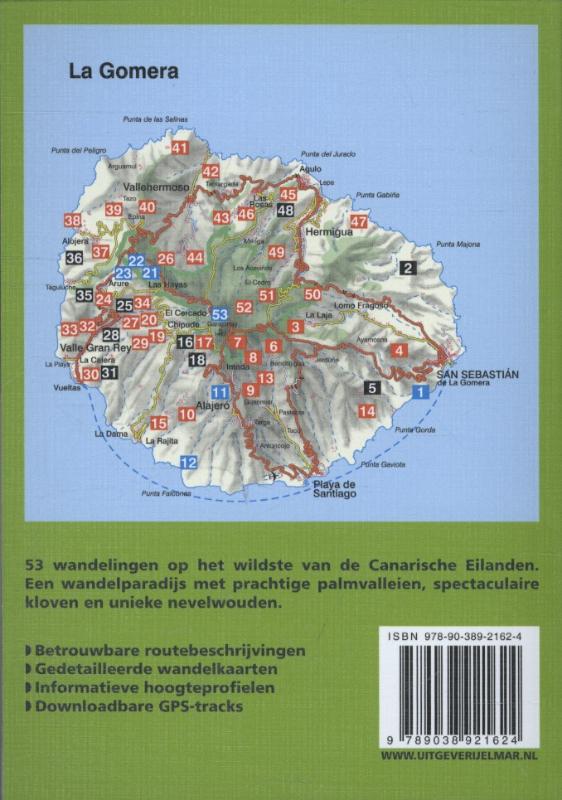 La Gomera / Rother Wandelgidsen achterkant