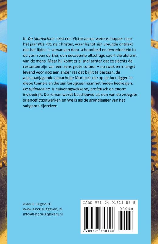 De tijdmachine achterkant