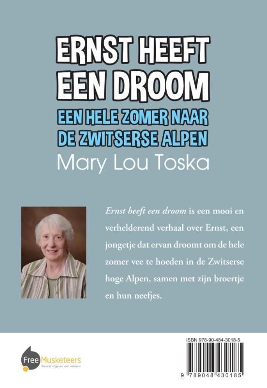 Ernst heeft een droom achterkant