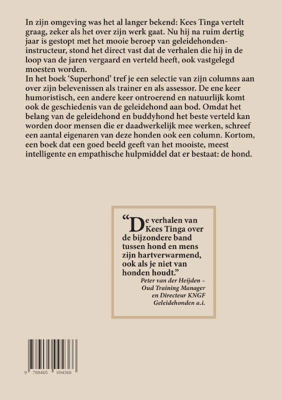 Superhond achterkant
