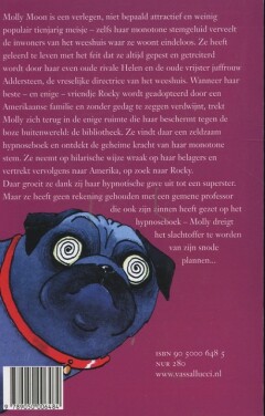 Molly Moon's ongelooflijke hypnoseboek achterkant