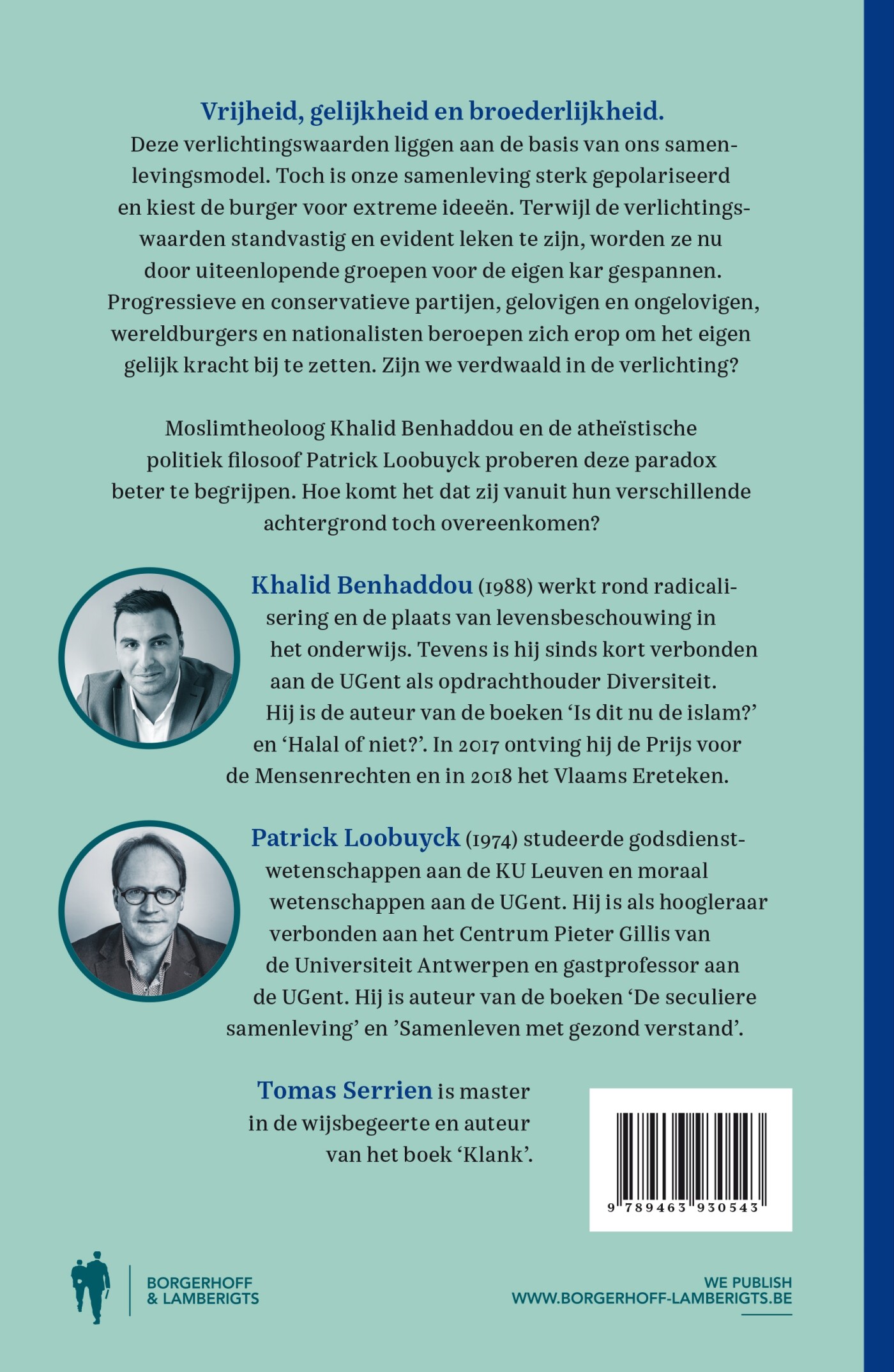 Verdwaald in verlichting achterkant