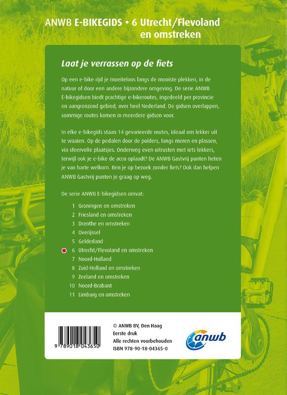 Utrecht/Flevoland / ANWB e-bikegids / 6 achterkant