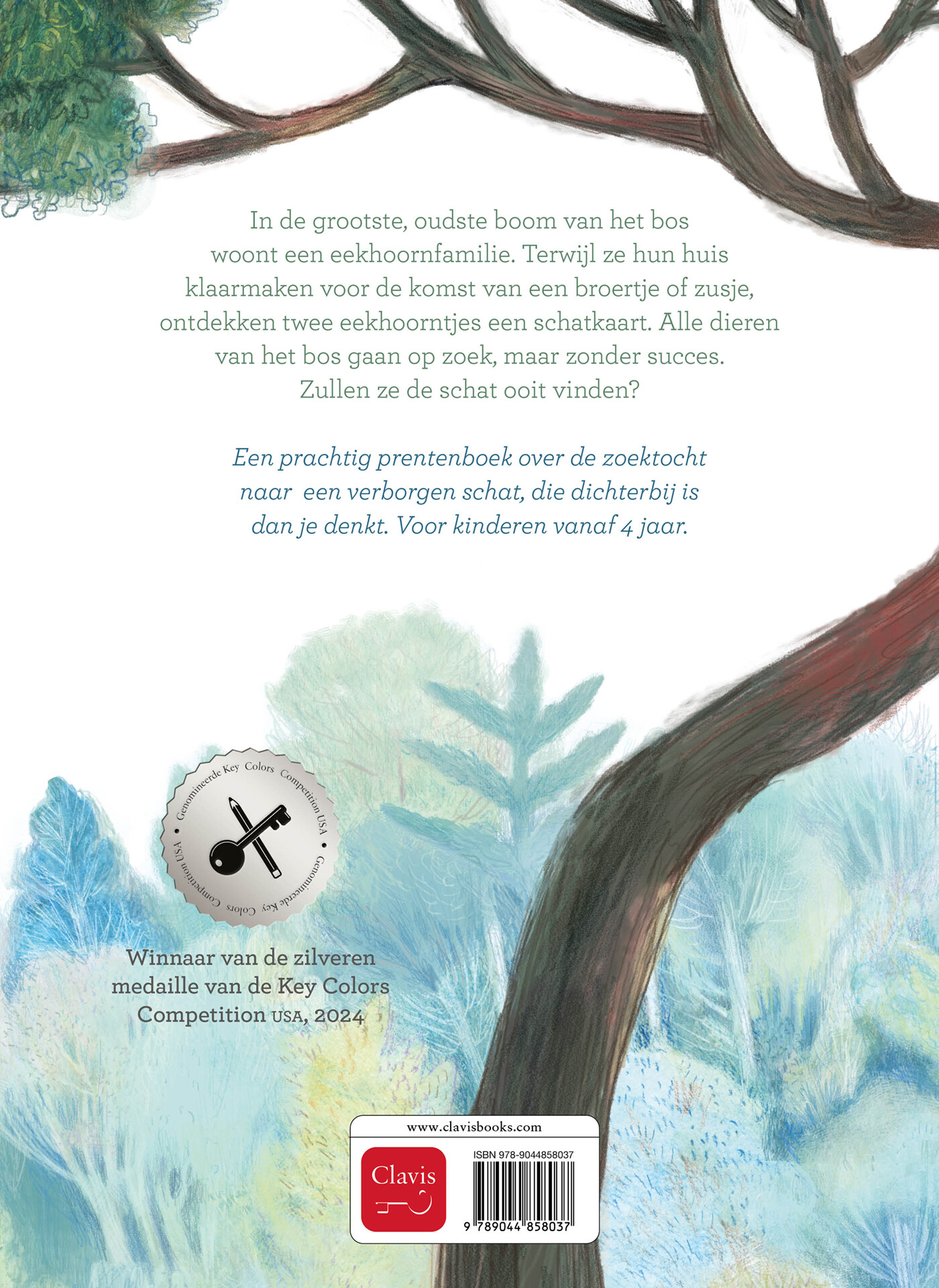 De verborgen schat achterkant