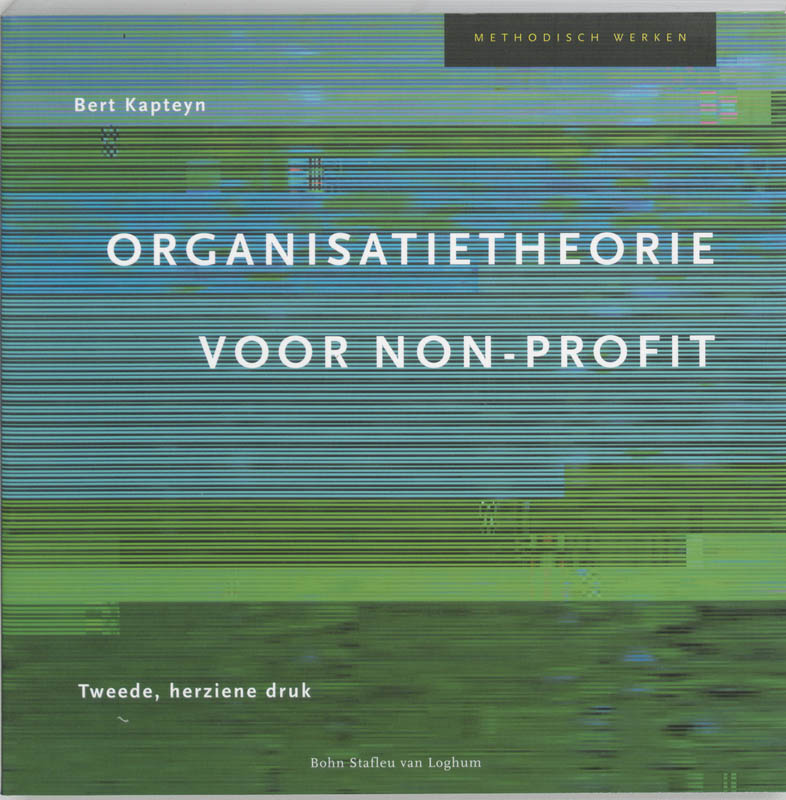 B. Kapteyn Organisatietheorie Voor Non-profit / Methodisch Werken