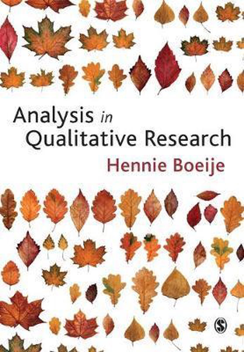 Analysis in Qualitative Research