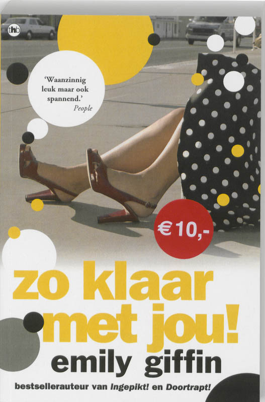 Zo klaar met jou!