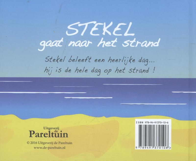 Stekel - Stekel gaat naar het strand achterkant