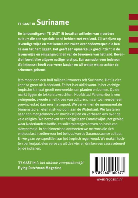Suriname / Te gast in... achterkant