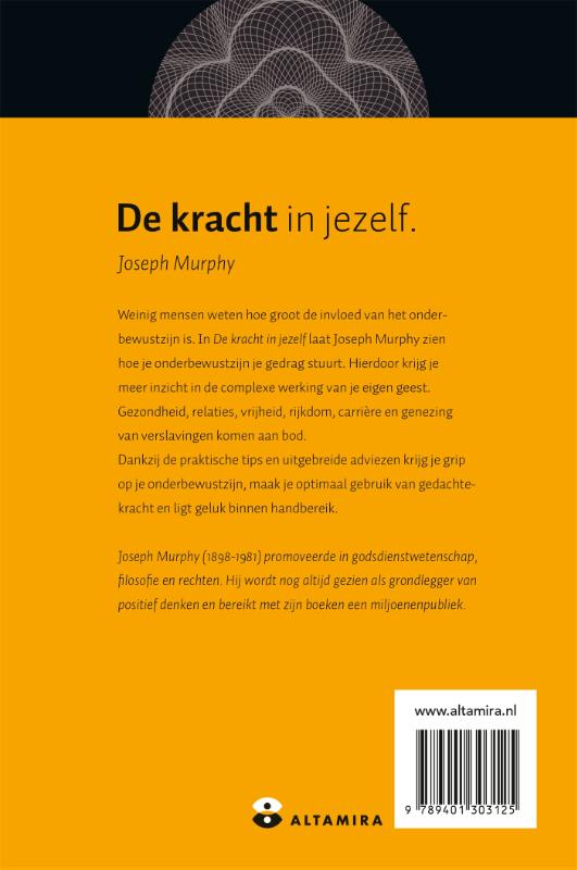 De kracht in jezelf achterkant