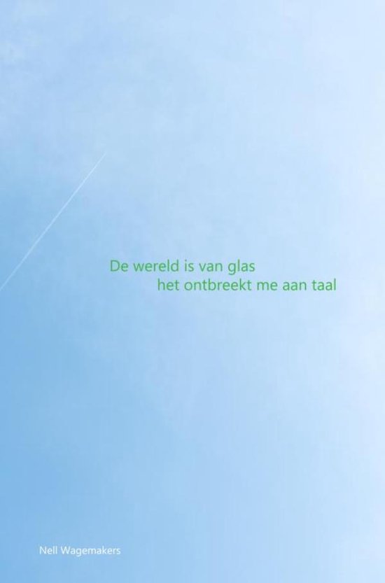 De wereld is van glas het ontbreekt me aan taal