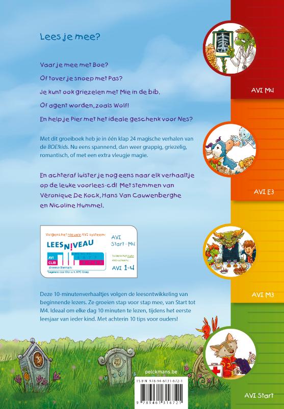 Ik lees tien minuten met de Boe!kids / Boe!kids achterkant