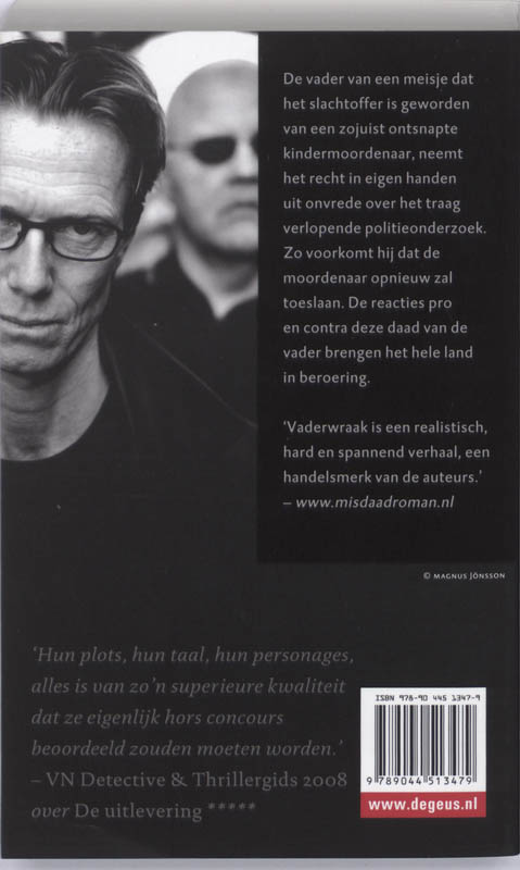 Vaderwraak / De Geus Spanning Vaderwraak / De Geus Spanning achterkant