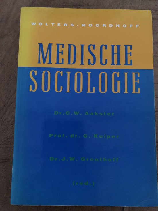 MEDISCHE SOCIOLOG