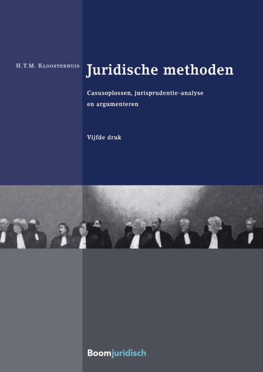 boekenbalie_9789462904965_cover Juridische methoden / Boom Juridische studieboeken