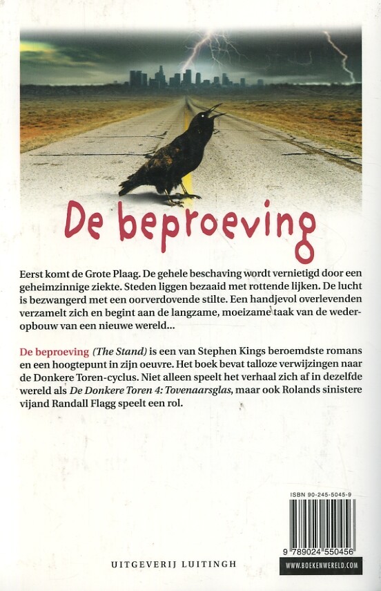 De beproeving achterkant