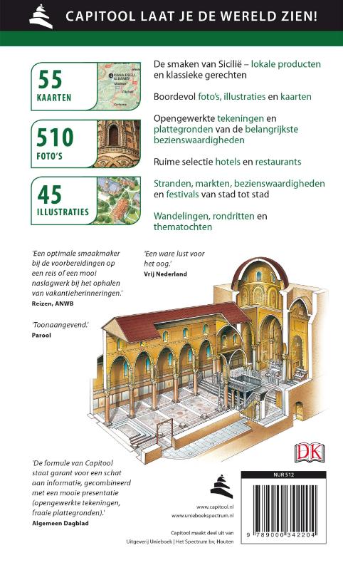 Sicilië / Capitool reisgidsen Sicilië / Capitool reisgidsen achterkant
