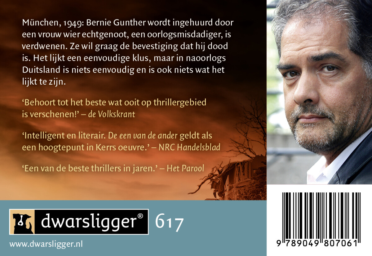 De een van de ander / Dwarsligger / 617 achterkant