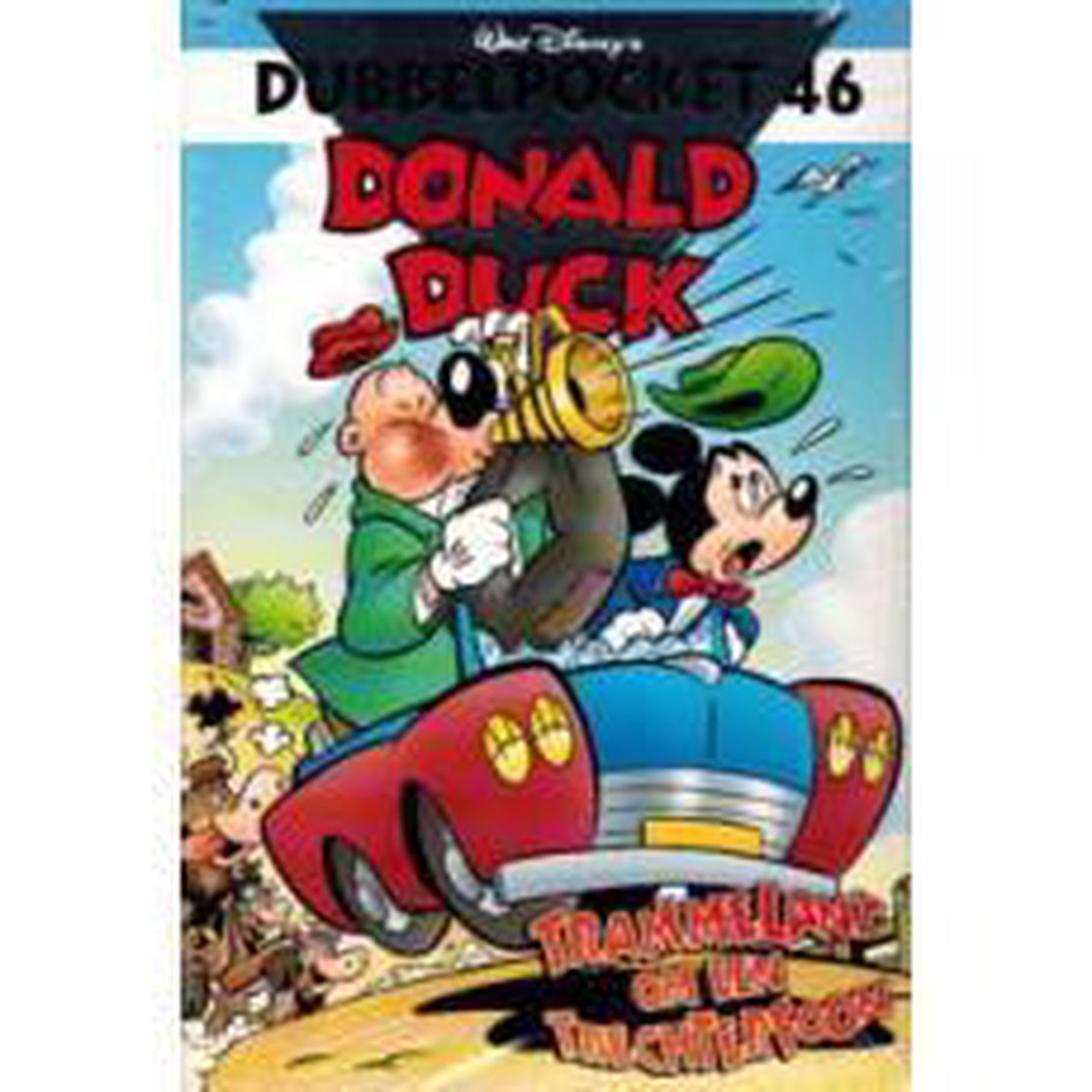 boekenbalie_9789085749172_cover Donald Duck Dubbelpocket 46 - Trammelant om een trechterfoon
