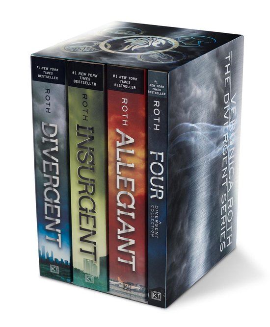 Divergent Series Set Divergent, Insurgent, Allegiant, Four