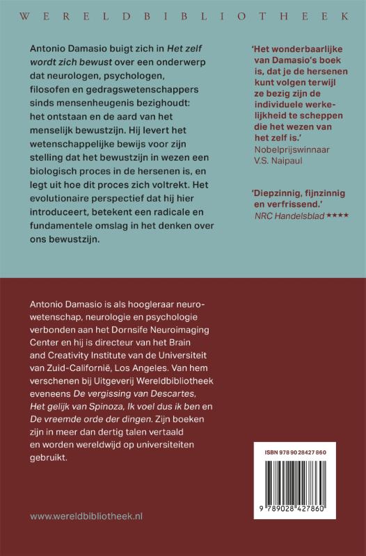 Het zelf wordt zich bewust achterkant