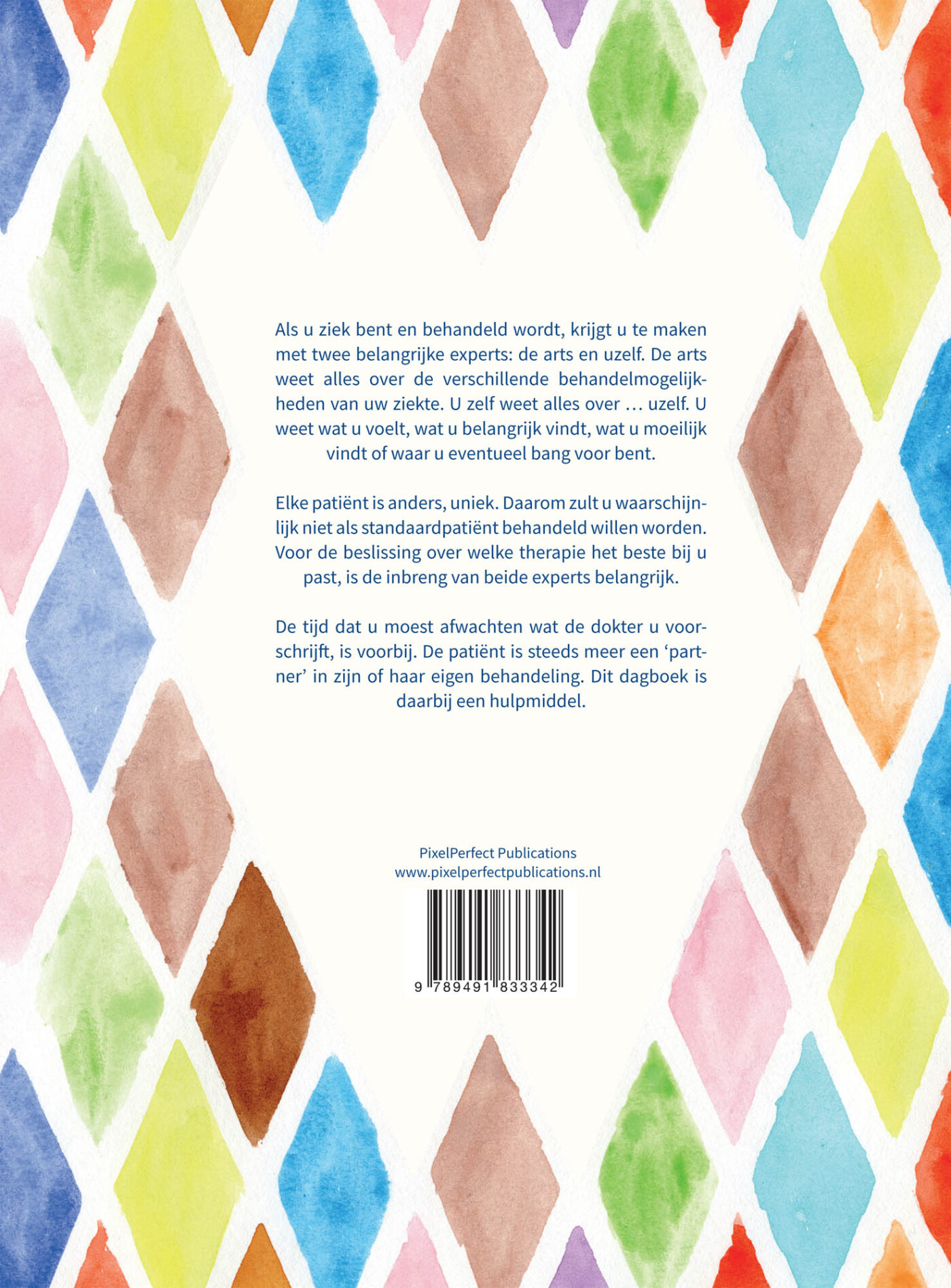 Medisch dagboek achterkant