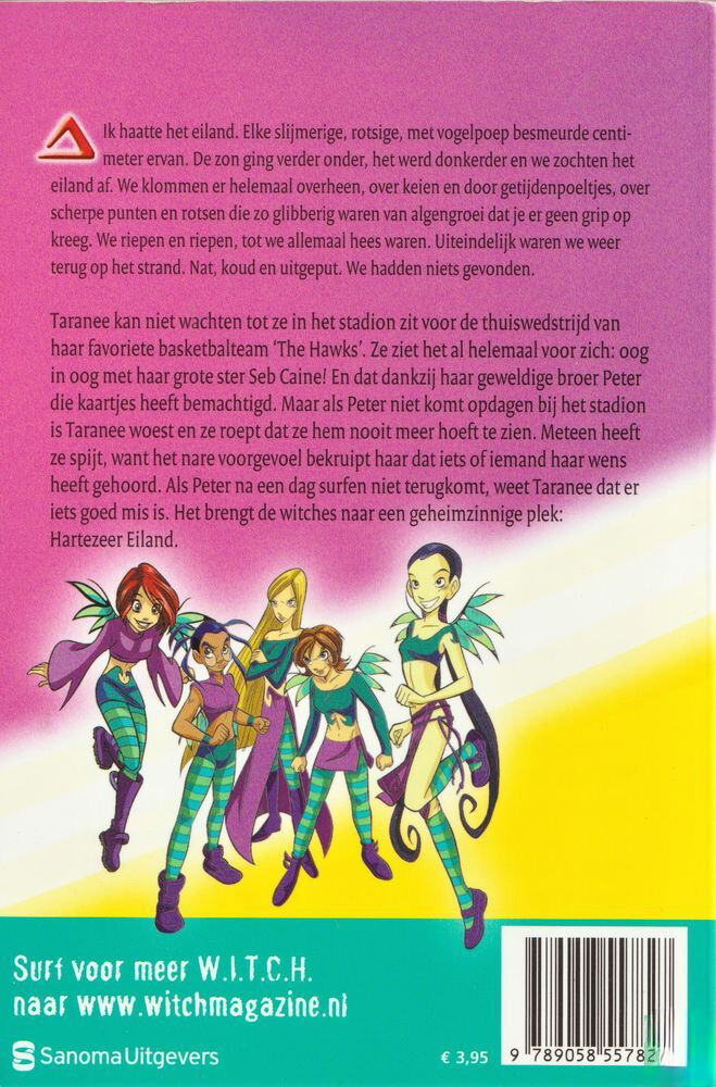 Het geheim van Hartezeer Eiland / Witch pocket / 3 achterkant