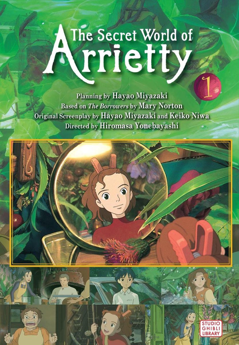 Arrietty Film Comic 1
