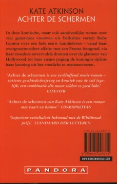 Achter de schermen achterkant
