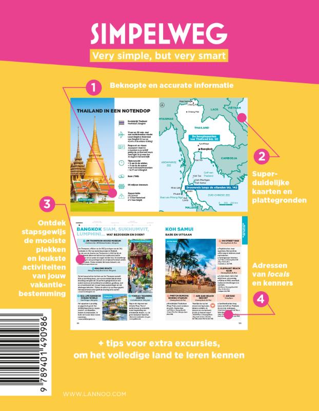 Simpelweg Thailand / Simpelweg achterkant