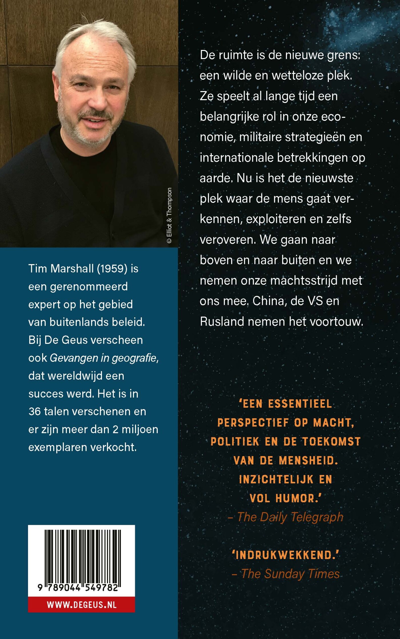 De toekomst van geografie achterkant