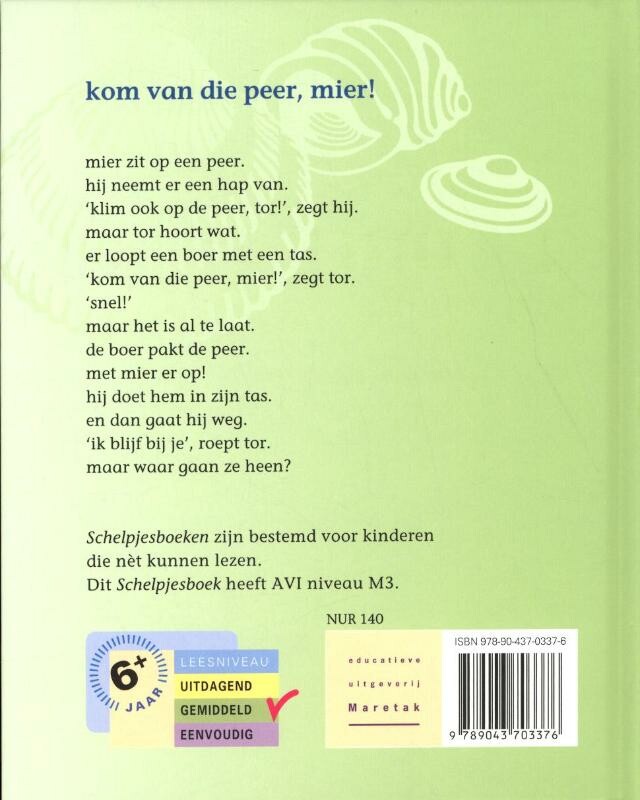 Kom van die peer, mier! / Schelpjes achterkant