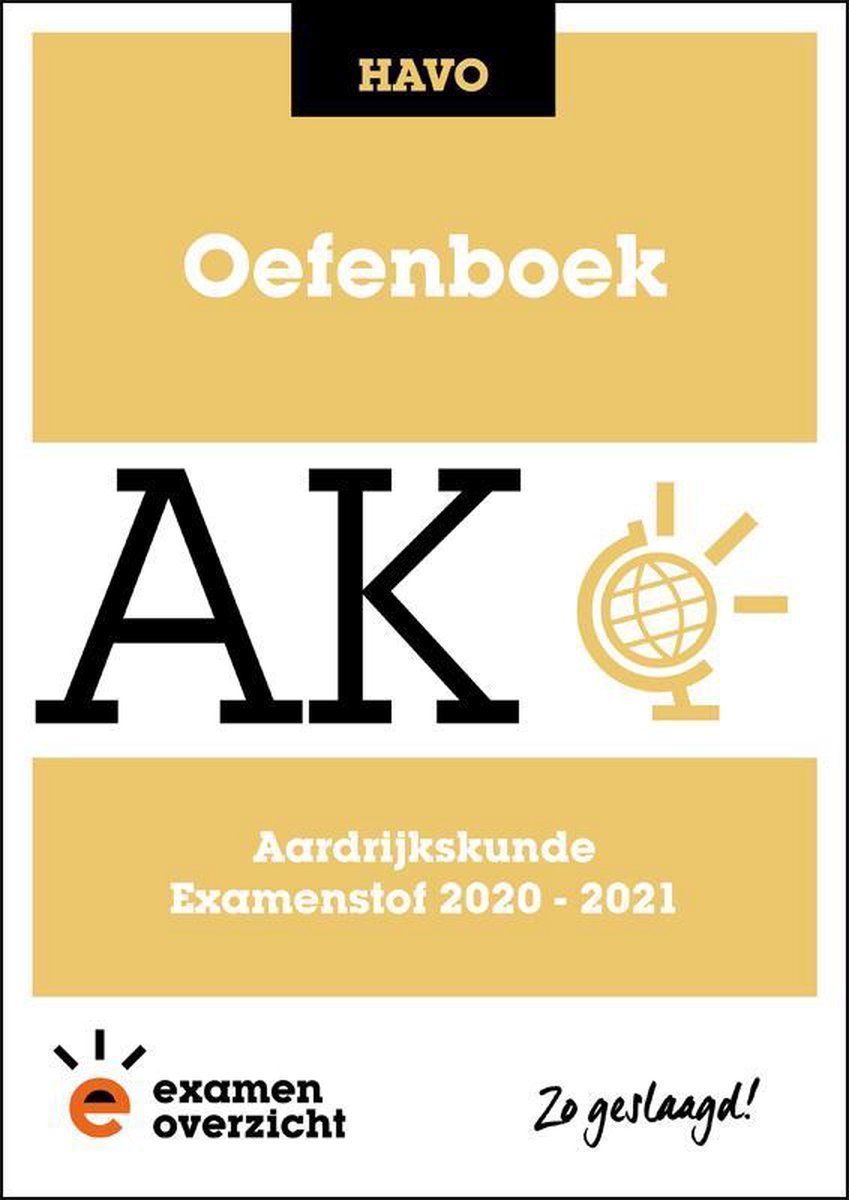 boekenbalie_9789493190429_cover ExamenOverzicht - Oefenboek Aardrijkskunde HAVO