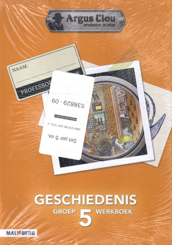 Argus Clou set 5ex. Geschiedenis groep 5 Werkboek