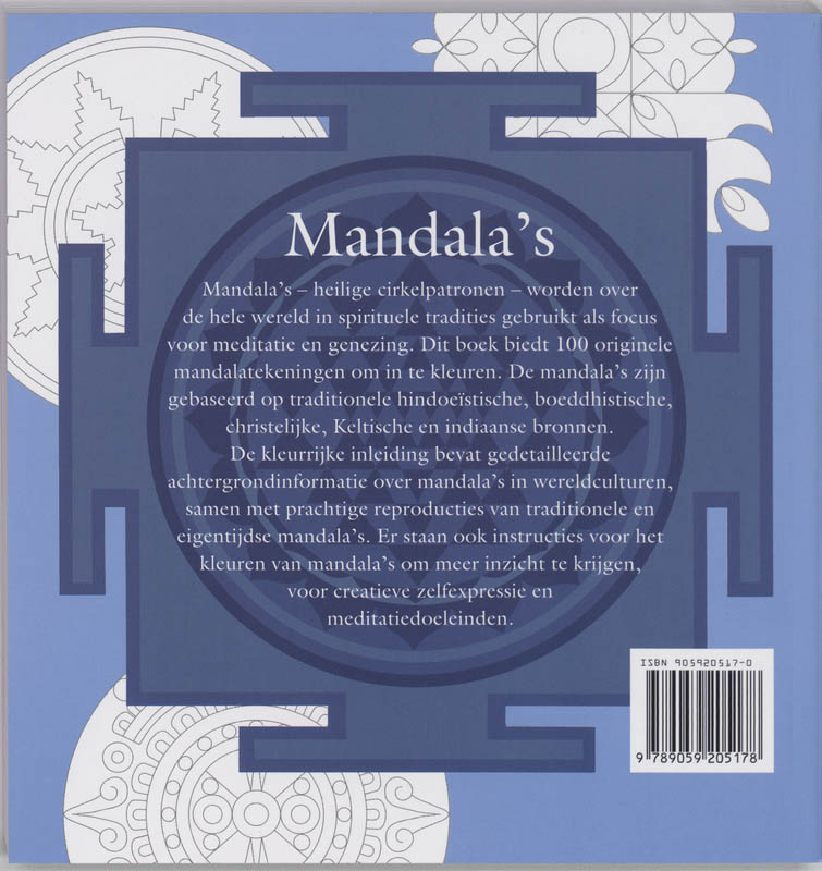Mandala's achterkant
