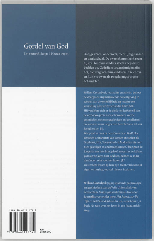 Gordel Van God achterkant