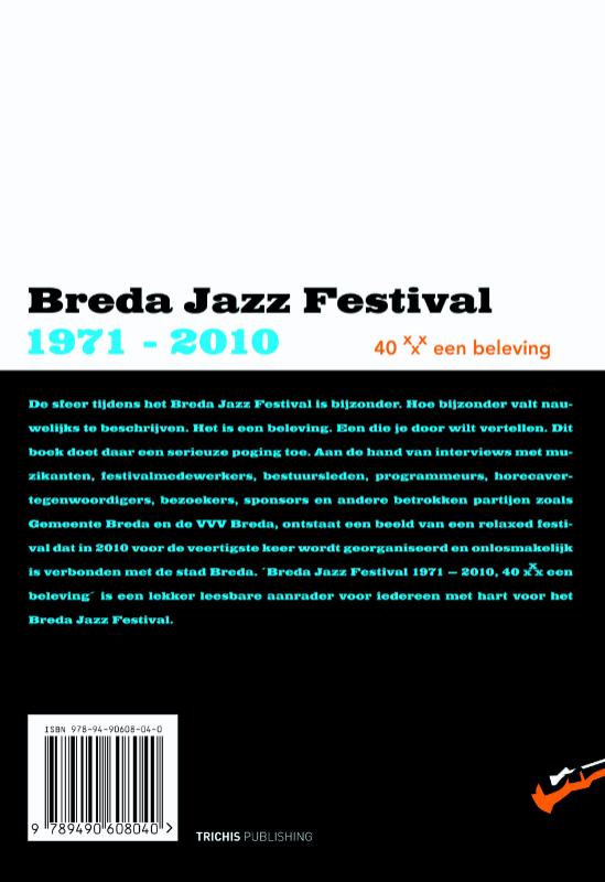 Breda Jazz Festival achterkant