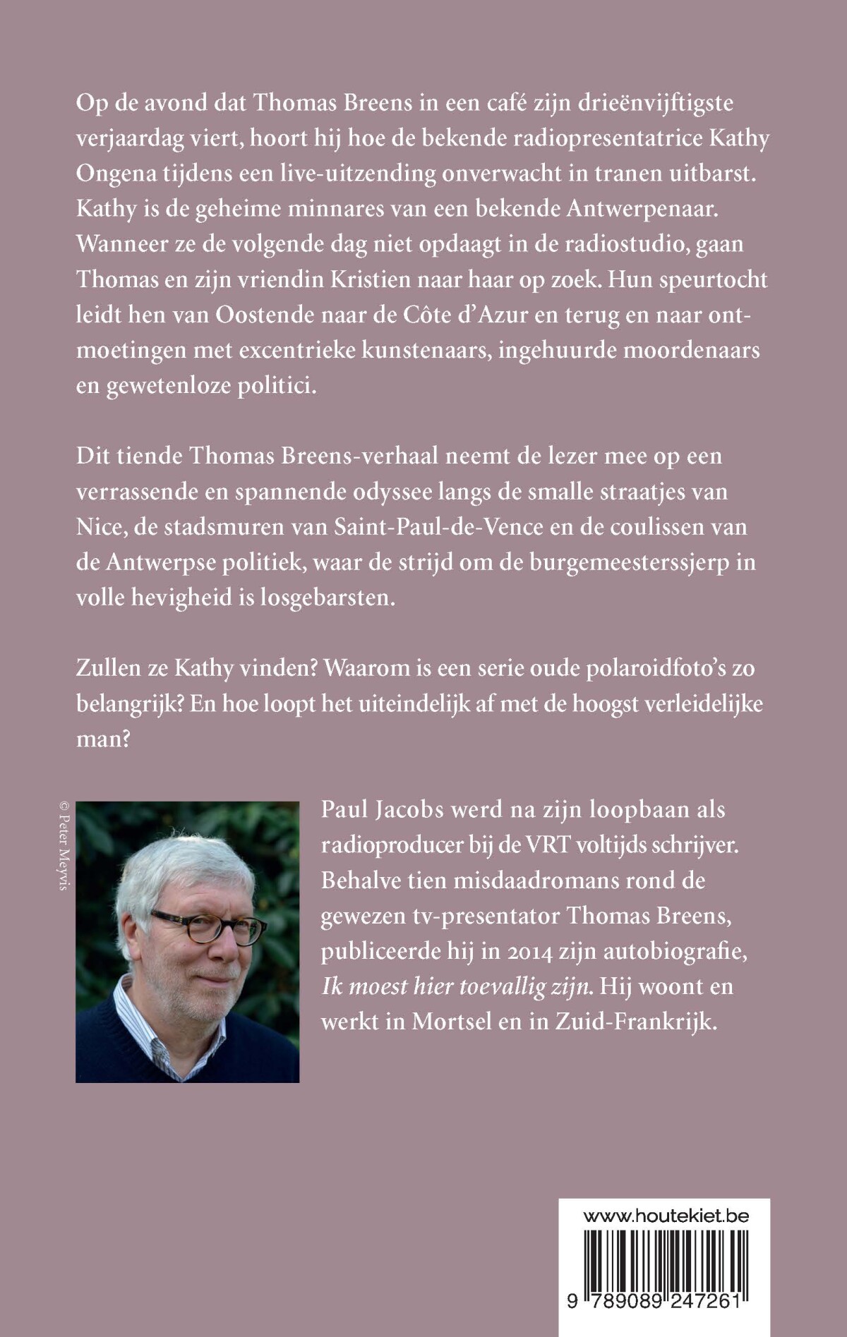 Een hoogst verleidelijk man / Thomas Breens / 10 achterkant