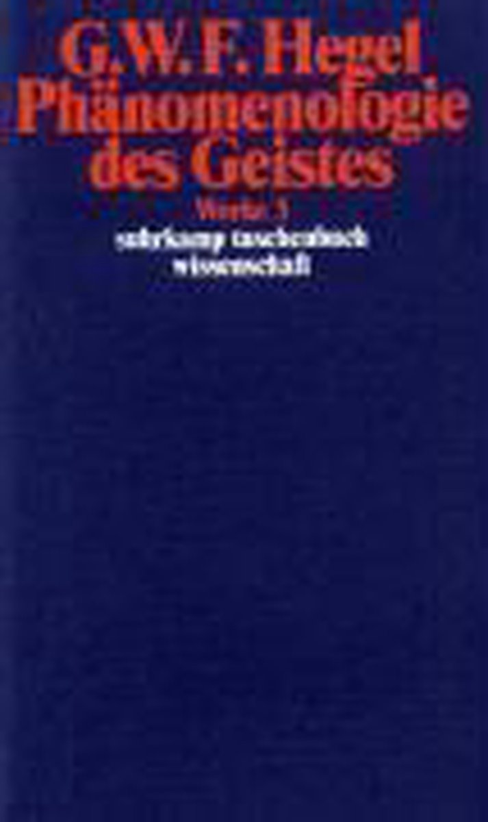 Phänomenologie des Geistes