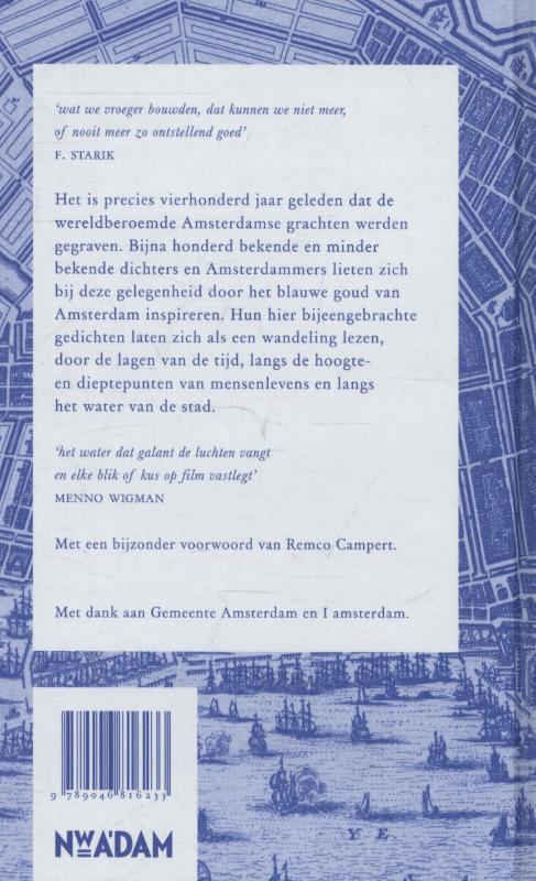 Blauw goud achterkant