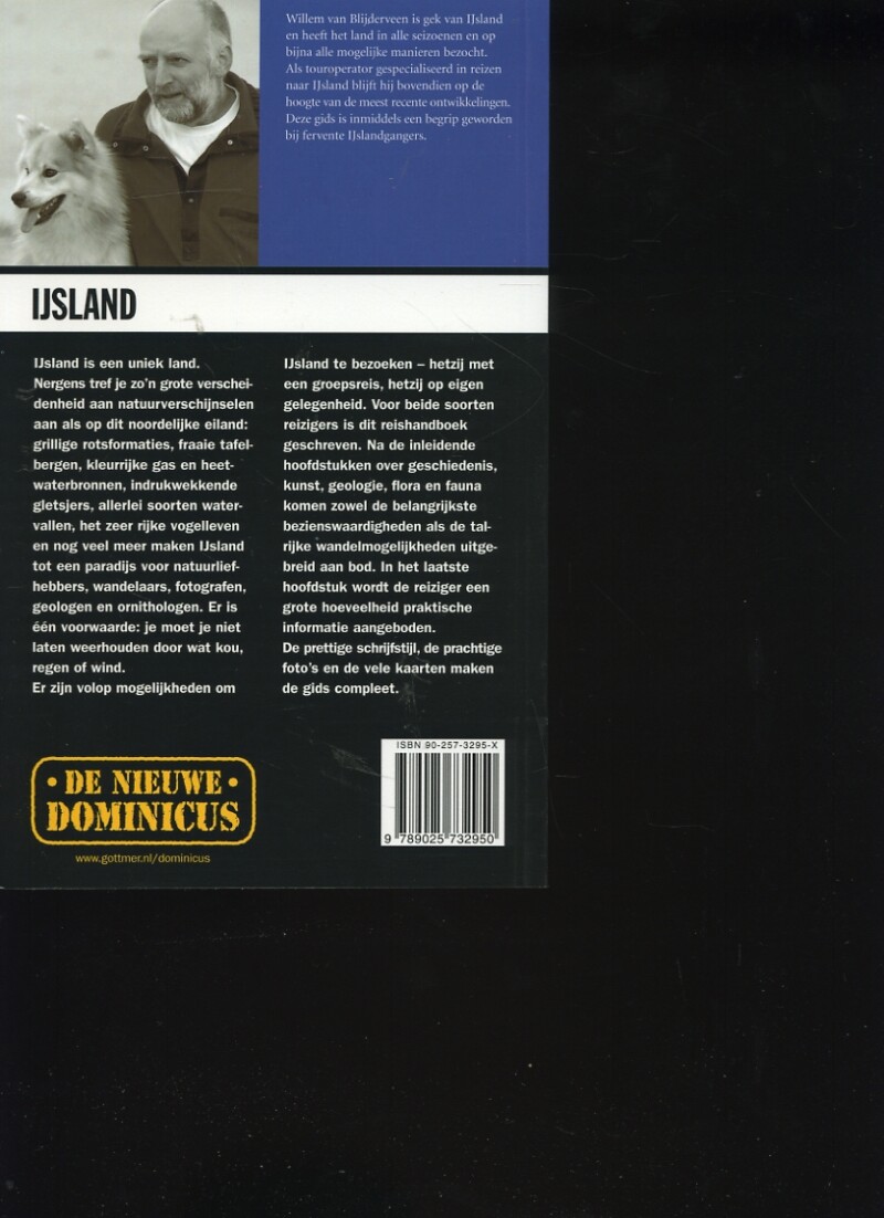 IJsland / Dominicus landengids achterkant
