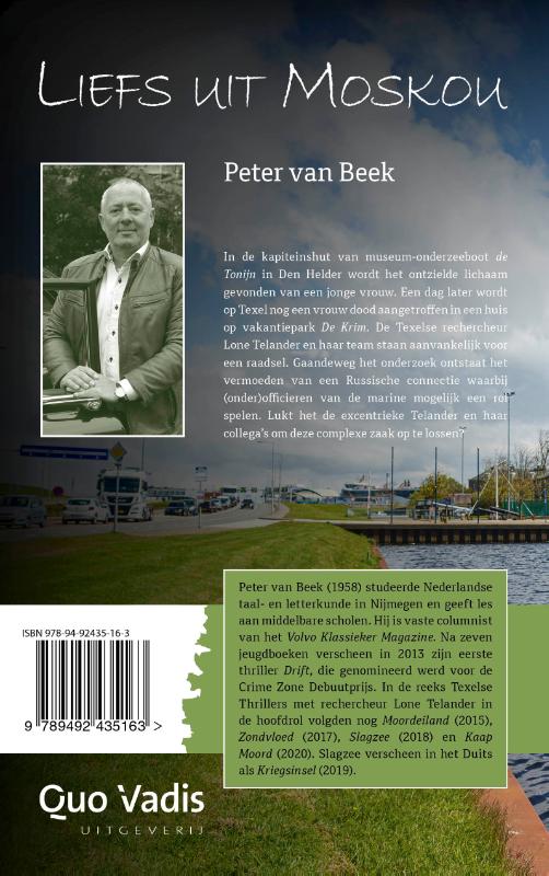 Liefs uit Moskou / Texelse thrillers / 6 achterkant